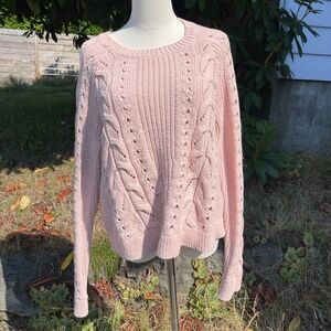 Lucky Brand Pink Sweater